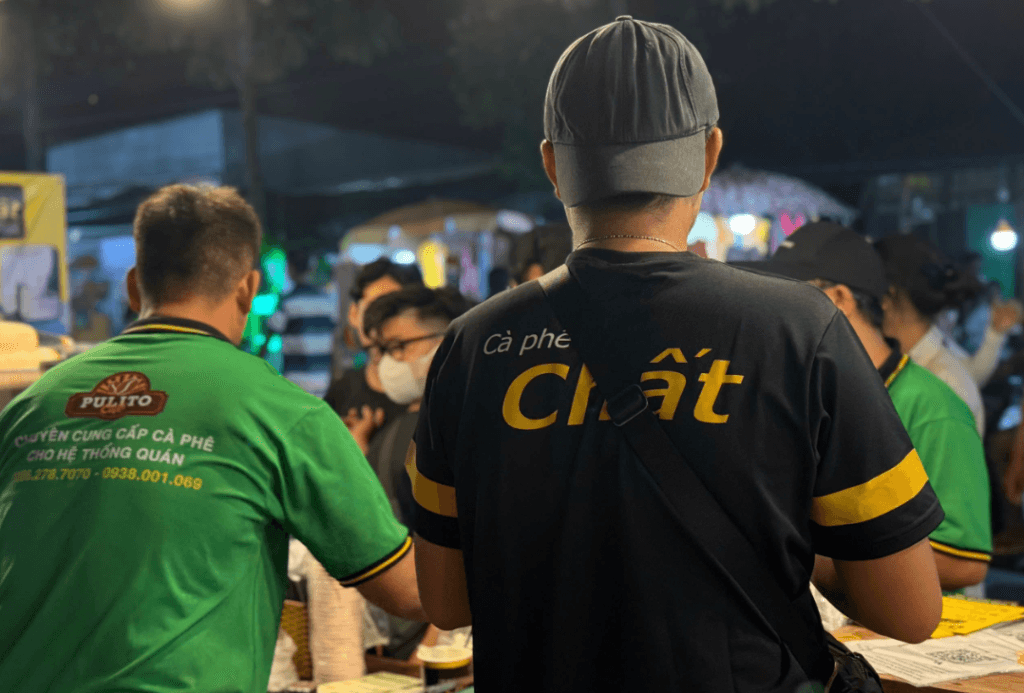 Khám Phá Gian Hàng Cà Phê Chất Express Tại Cổ Sơn Tự (Rằm Tháng Giêng 2025)